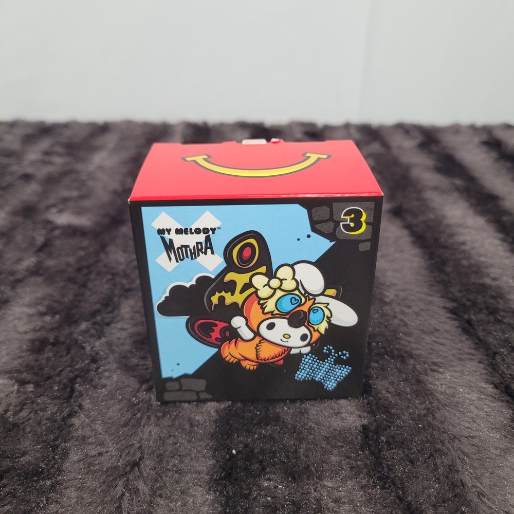 McDonalds Happy Meal Hello Kitty and Friends x Godzilla My Melody Mothra Toy 3